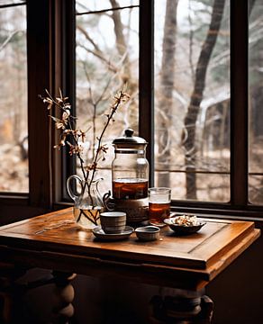 L'amour du café sur fernlichtsicht