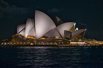 L'Opéra de Sydney la nuit