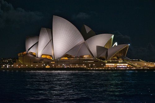L'Opéra de Sydney la nuit