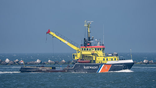 Betonningsvaartuig Rotterdam.