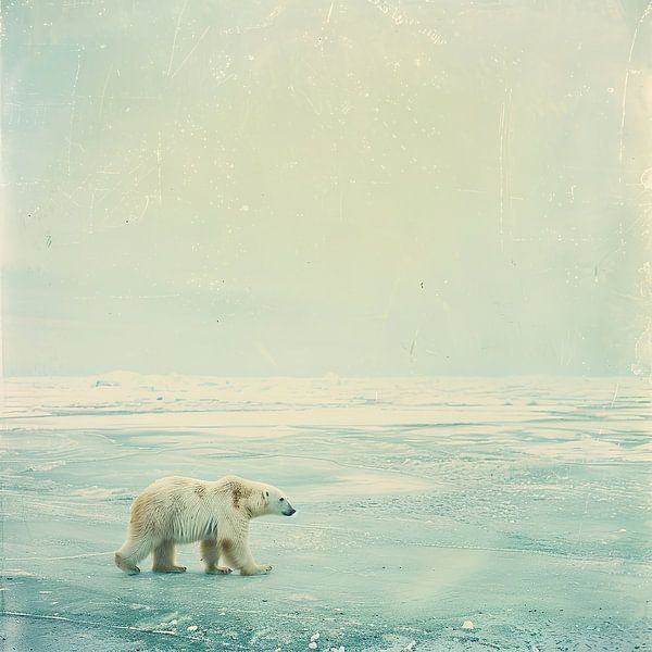 Polar bear by Poster Art Shop