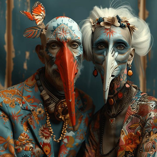 Paradijsvogels van Ton Kuijpers