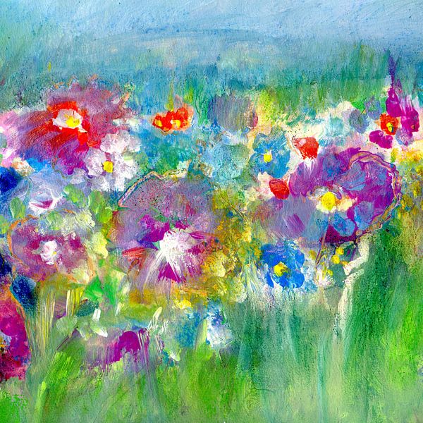 Colourful floral language by Claudia Gründler
