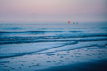 Meer. Landschaft Pastell von natascha verbij