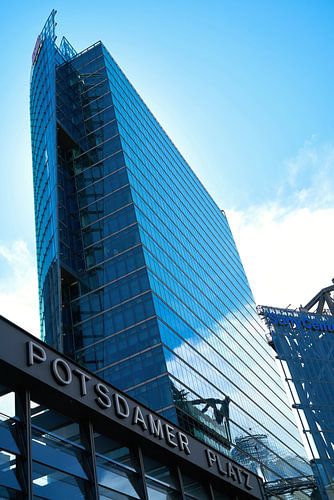 Immeuble de grande hauteur sur la Potsdamer Platz à Berlin