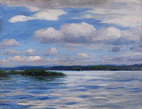 Meer met wolken, ALEXANDER KOESTER, rond 1909-1914