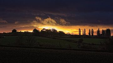 Lever de soleil mystique dans le Hill Country sur Rob Boon