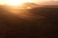 Looking over Sesriem area from a hot air balloon by Damien Franscoise thumbnail