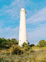 Schiermonnikoog - De witte toren in de vroege herfst