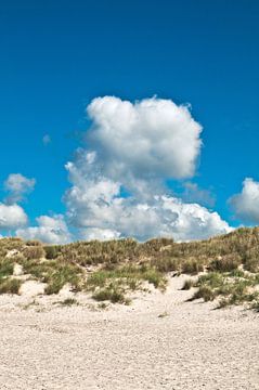 Dream cloud over the dune beach on Jutland by Silva Wischeropp