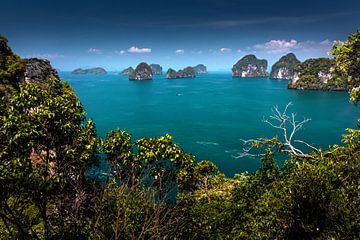 de eilanden van Phang Ngha van Alex Neumayer