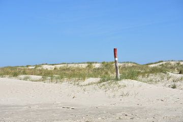 Dunes avec ciel bleu sur Philipp Klassen