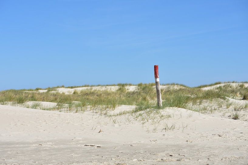 Dunes with blue sky by Philipp Klassen