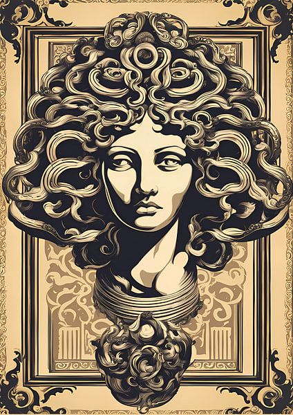 Medusa Portrait by BRZ999