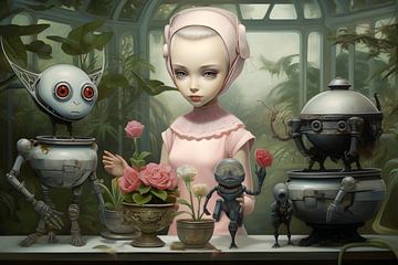 Rosa en de robots van Heike Hultsch