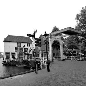Alkmaar Nordholland Schwarz und Weiß