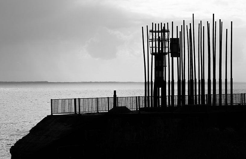 Silhouette of Vlissingen wind organ by Fotografie Jeronimo