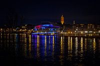 Venlo | Plan du soir des hautes eaux de la Meuse (Maaspoort)