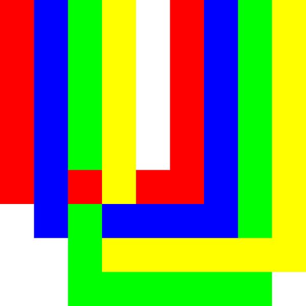Drunter und Drüber | Permutation | ID=09 | V=60 | Knoten 4xU | P #01 von Gerhard Haberern