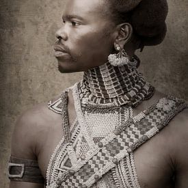 Zulu-Krieger aus Südafrika um 1900 von Affect Fotografie