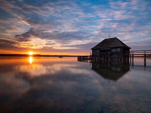 Sonnenuntergang am Ammersee