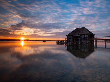 Coucher de soleil à Ammersee