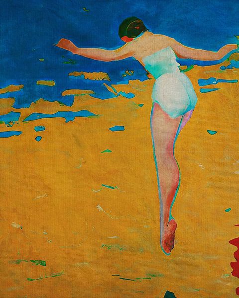 Spring in de zomer van Jan Keteleer (JanKé): Een reis voorbij het canvas