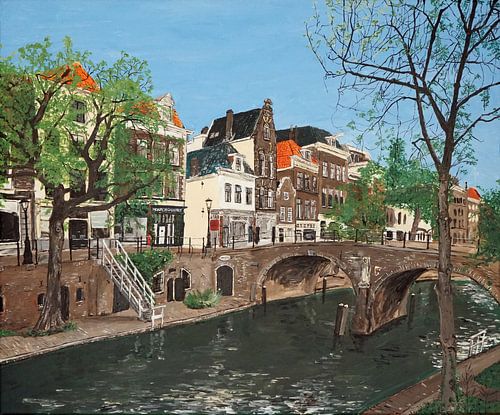 Utrecht, Nieuwegracht near the Geertebrug