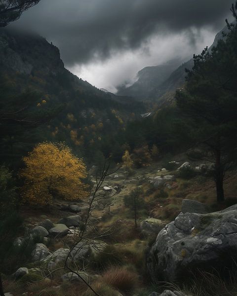 Herbstlandschaft von fernlichtsicht