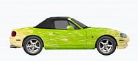 Mazda MX-5 Green-Chamoise editie van aRi F. Huber thumbnail