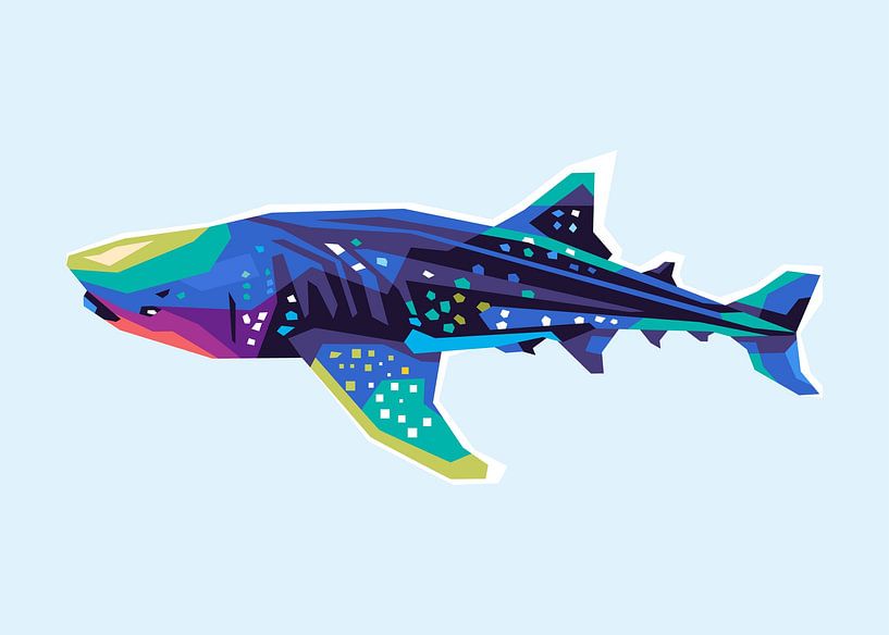 Haifisch wpap von Rizky Dwi Aprianda
