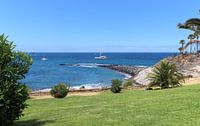 Sea views in azure blue and grass green - Tenerife