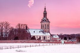 Verschneite Parkabtei von Photowski