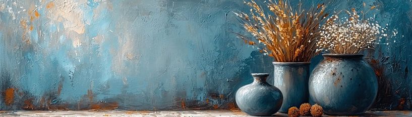 Stilleven met Vazen van Kunst Kriebels