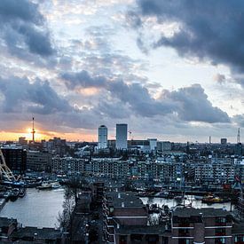 Rotterdam panorama van Rob van de Graaf