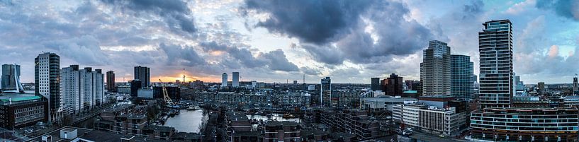 Panorama de Rotterdam par Rob van de Graaf
