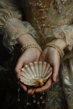 Lady with shell