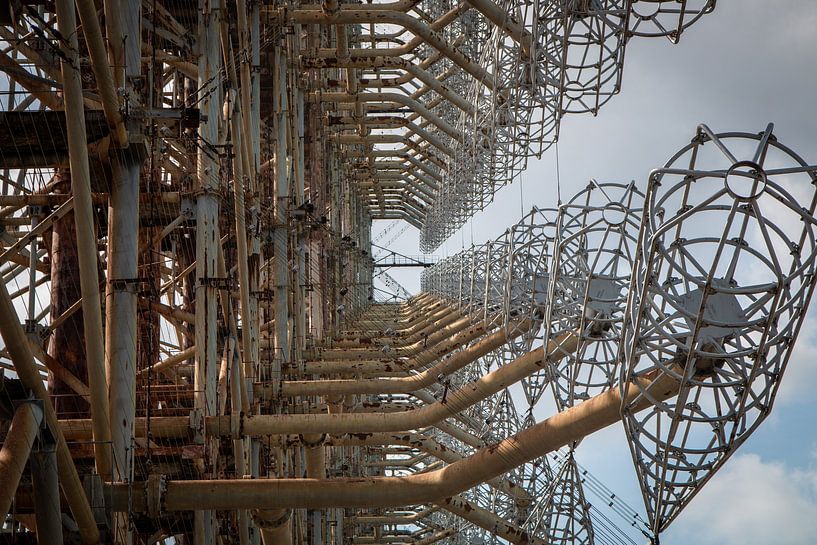Radar de Tchernobyl Duga par Wouter Doornbos