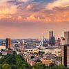 Rotterdam Skyline Panorama from Euromast 3:1 by Vincent Fennis