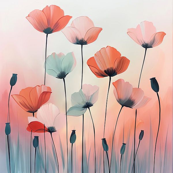 Mohn Mohn von Poster Art Shop