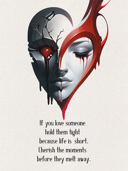 If you love someone by Hilde Remerie Photography and digital art