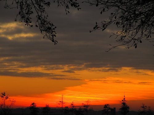 Zonsondergang van Astrid Koopmans