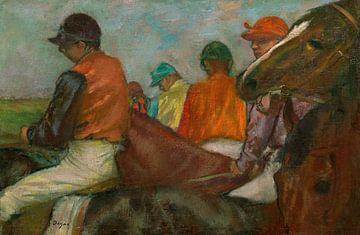 Edgar Degas,De Jockeys