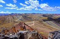 The Rainbow Mountains in Peru by Gerhard Albicker thumbnail