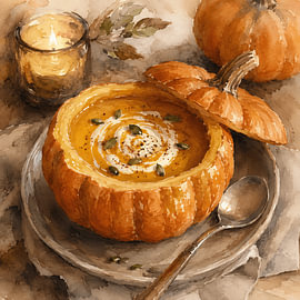 Herbstliche Kürbissuppe von Mahalola