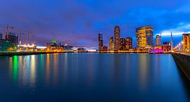 Panoramaskyline Kop van Zuid und Katendrecht, Rotterdam