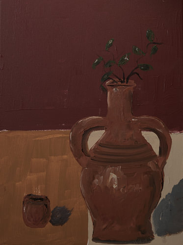 An Amphora with matching mug