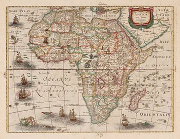 Karte von Afrika (Africae nova tabula)