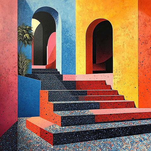 Interior design Surrealism Architecture Design Geometry