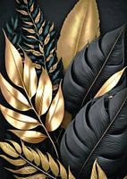 Golden Botanical Opulence
